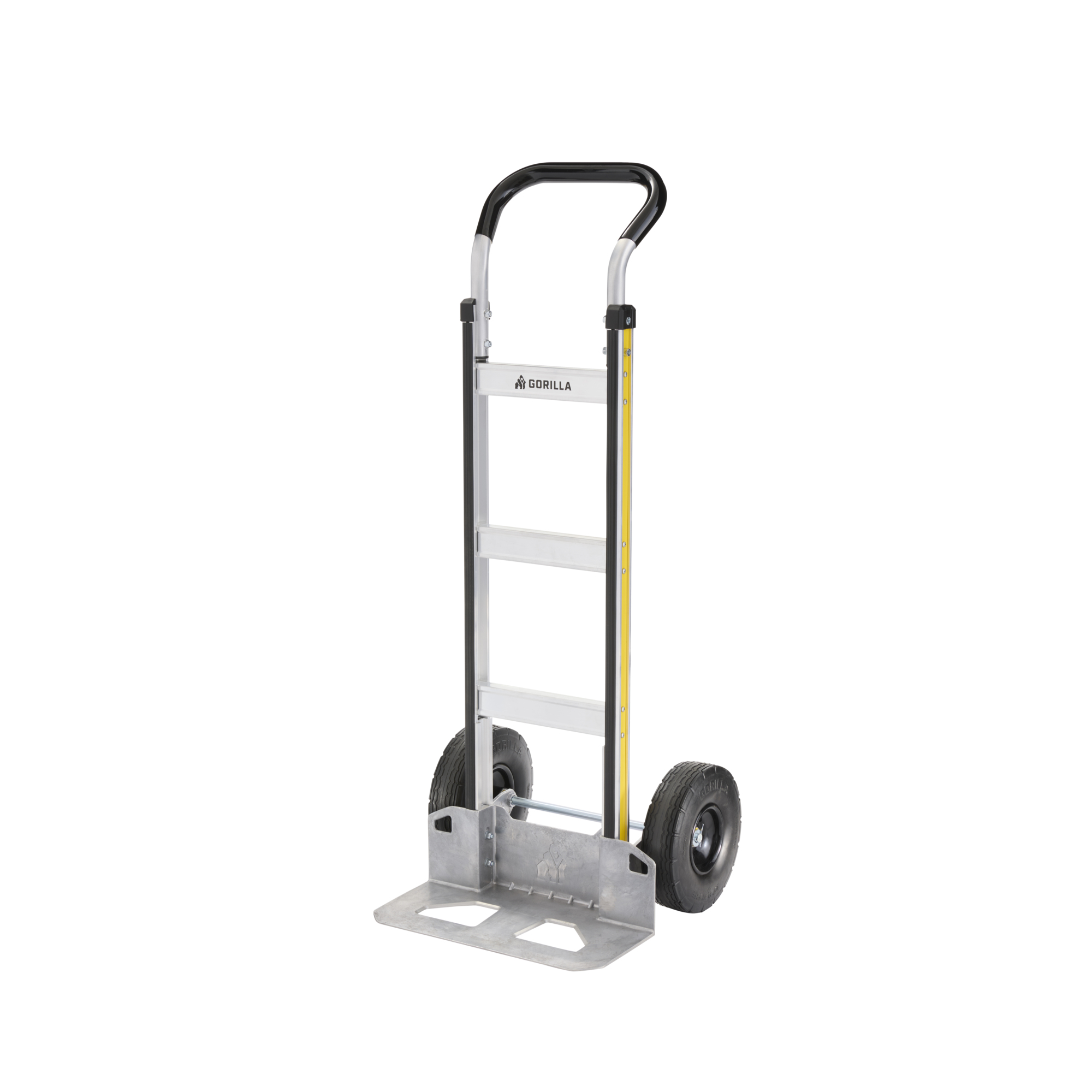 Gorilla, 800 lb Aluminum Hand Truck, Load Capacity 800 lb, Height 49.21 in, Material Aluminum, Model# GHA-8-COM